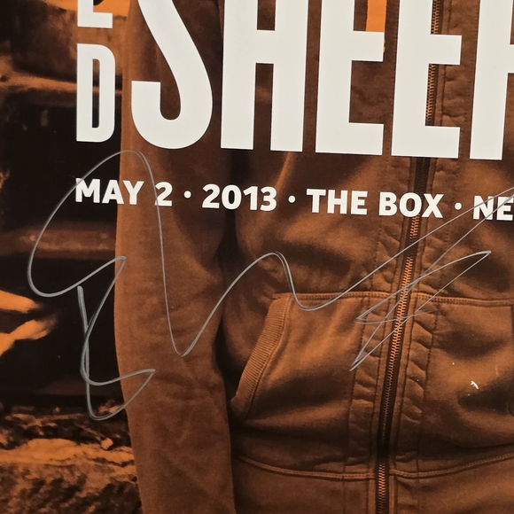 Ed Sheeran Signed Limited Edition 11"x17" 2013 Tour Poster #'d 5/350 - Picture 3 of 8